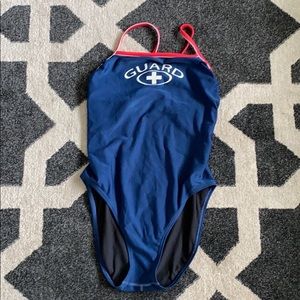 Lifeguard One Piece Swimsuit